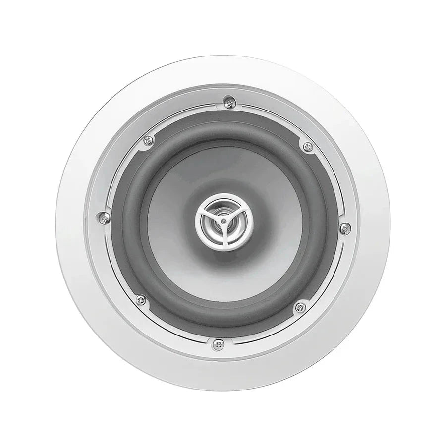 WiiM AMP Wi-Fi & Bluetooth Amplifier + OSD Audio ICE600WRS 6.5" Water Resistant Ceiling Speakers In Ceiling Speaker Systems WiiM / OSD Audio
