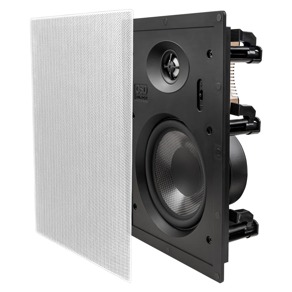 WiiM AMP Wi-Fi & Bluetooth Amplifier + OSD Audio T63 In Wall Speakers (Pair) In Wall Speaker Systems WiiM / OSD Audio