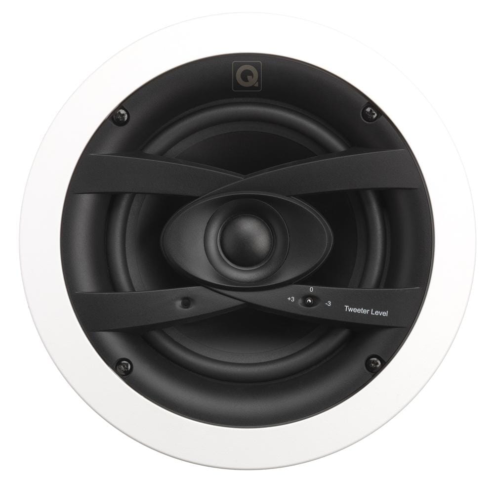 WiiM AMP Wi-Fi & Bluetooth Amplifier + Q Acoustics QI65CW 6.5" Water Resistant Ceiling Speakers In Ceiling Speaker Systems WiiM / Q Acoustics