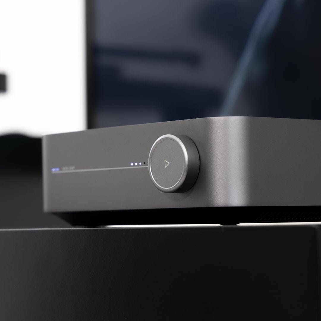 WiiM AMP WiFi Multiroom Amplifier with Bluetooth, Airplay 2, Alexa Amplifiers WiiM