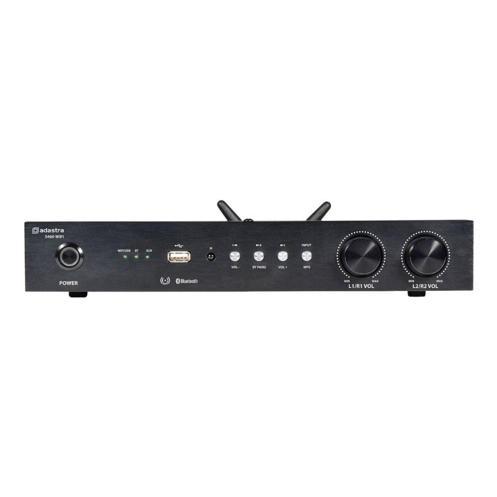 Adastra S460-WIFI 4 x 60W WiFi Streaming Amplifier Amplifiers Adastra