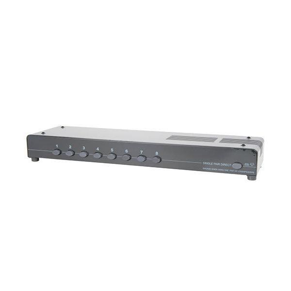 AV Link 8 Way Protected Speaker Selector Switch Audio Accessories AV Link