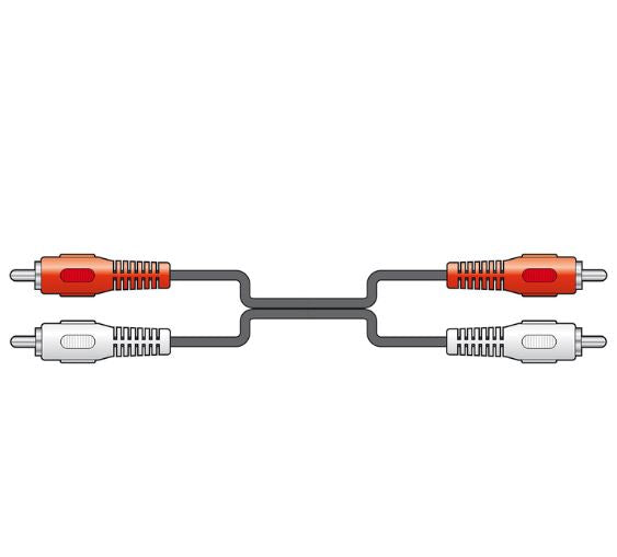 K&B Audio Essentials TV Connection Cable 10 Metres (RCA - RCA) K&B Audio