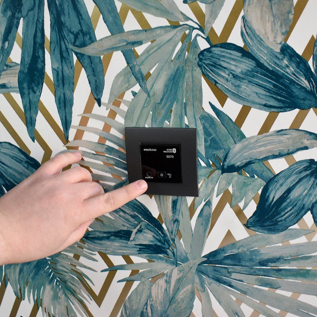 KB Sound In Wall BT Bluetooth Amplifier with AUX Input (No Speakers) Amplifiers KB Sound