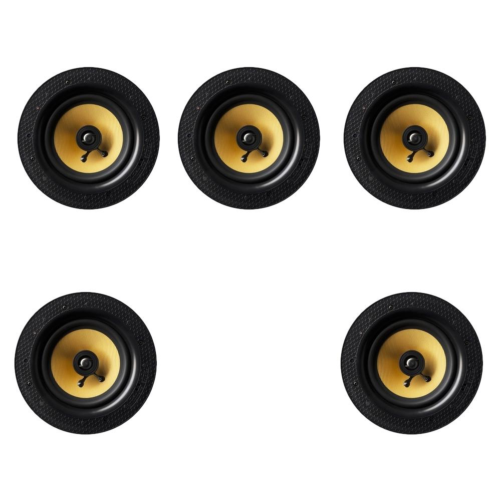 Lithe Audio 5.0 Home Cinema 6.5" Ceiling Speaker Package - 5 x 01556 Home Cinema Systems Lithe Audio