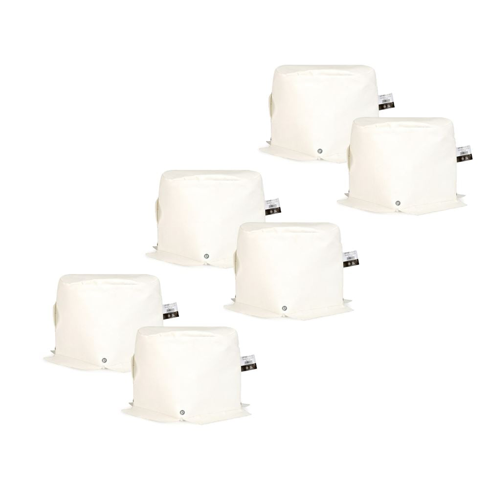 Lithe Audio 6.5" - 8" Ceiling Speaker Fire Hood - 6 Pack Audio Accessories Lithe Audio