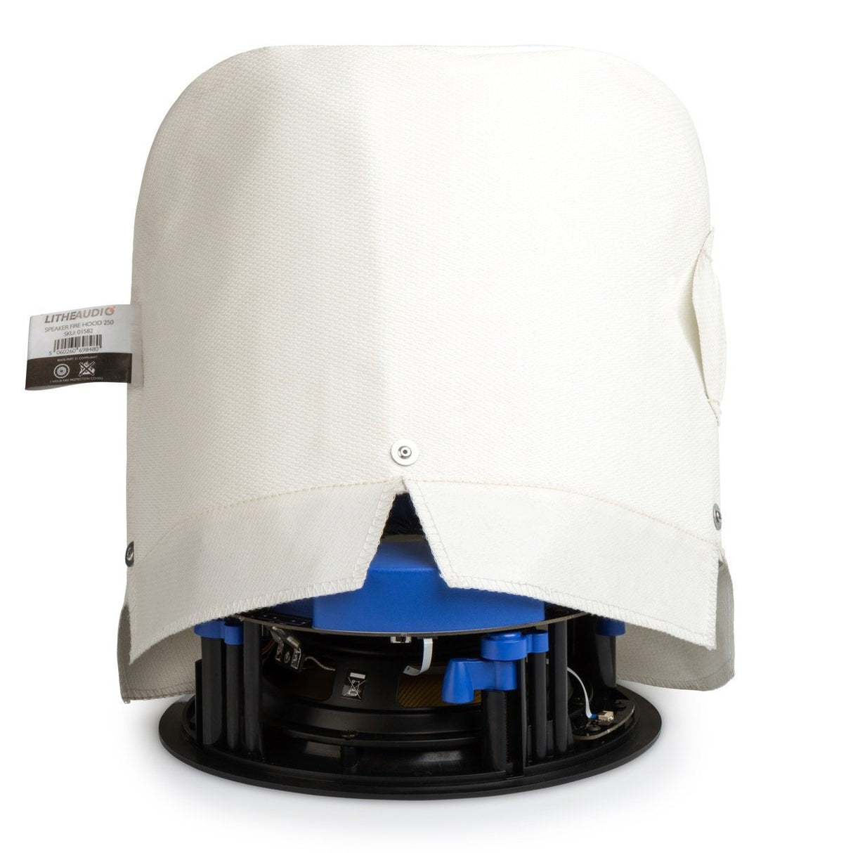 Lithe Audio 6.5" - 8" Ceiling Speaker Fire Hood (Each) Audio Accessories Lithe Audio