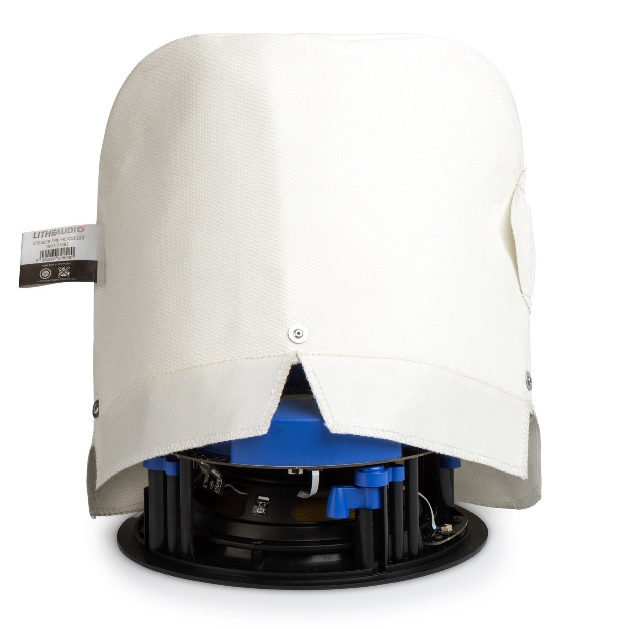Lithe Audio 6.5" - 8" Ceiling Speaker Fire Hood (Each) Audio Accessories Lithe Audio