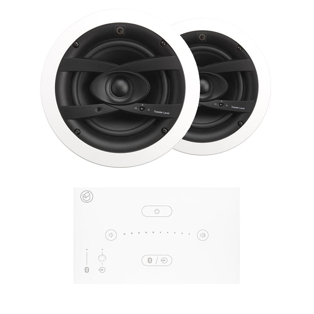 Systemline E50 DAB Radio & Bluetooth 6.5" In Ceiling Speaker System Ceiling Speaker Systems Systemline
