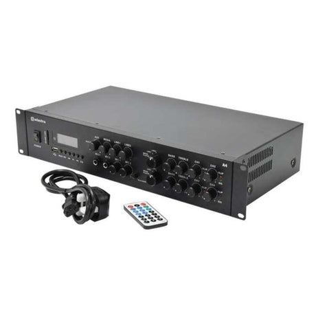 Adastra A4 4 x 200W Stereo Amplifier with FM Radio/Bluetooth & Media Player Amplifiers Adastra 