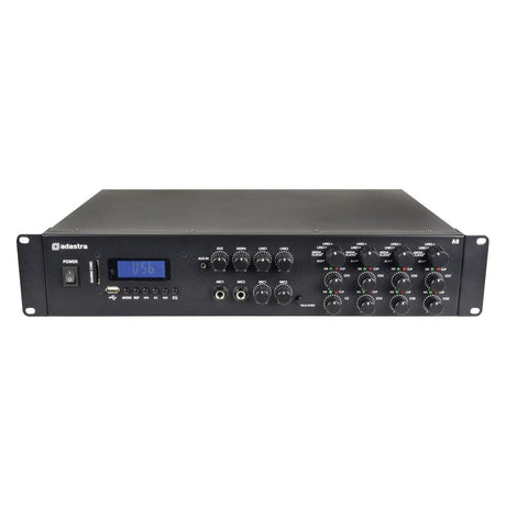 Adastra A8 8 x 200W Stereo Amplifier with FM Radio/Bluetooth & Media Player Amplifiers Adastra 