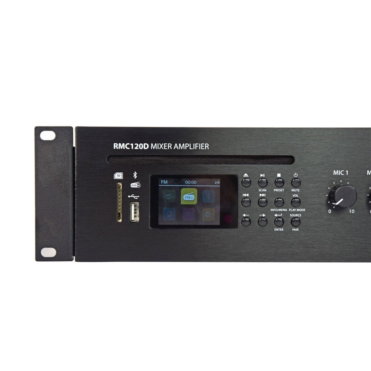 Adastra RMC Series Mixer Amplifier with CD, DAB, Bluetooth & USB 100V Amplifiers Adastra 