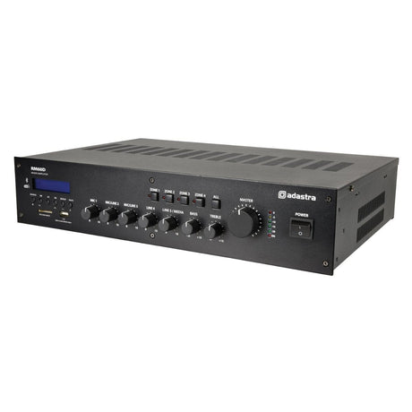 Adastra RMD Series 100V 4 Zone Mixer Amplifier with DAB+, BT, USB/SD 100V Amplifiers Adastra 