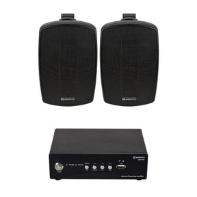 Adastra S260 Wi-Fi & Bluetooth 4" Outdoor Speaker System Outdoor Speaker Systems Adastra One Pair Black 