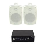 Adastra S260 Wi-Fi & Bluetooth 4" Outdoor Speaker System Outdoor Speaker Systems Adastra One Pair White 