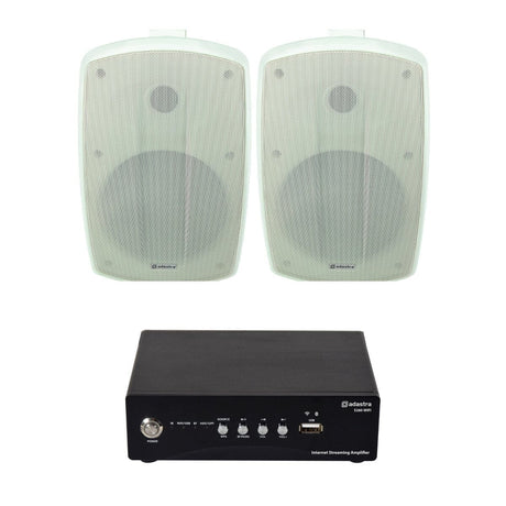 Adastra S260 Wi-Fi & Bluetooth 6.5" Outdoor Speaker System Outdoor Speaker Systems Adastra One Pair White 