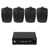 Adastra S260 Wi-Fi & Bluetooth 6.5" Outdoor Speaker System Outdoor Speaker Systems Adastra Two Pairs Black 