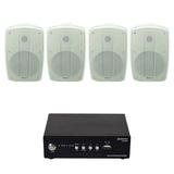 Adastra S260 Wi-Fi & Bluetooth 6.5" Outdoor Speaker System Outdoor Speaker Systems Adastra Two Pairs White 