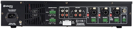 Adastra V Series Dual Zone 100V Mixer Amplifiers with DAB, Bluetooth & USB 100V Amplifiers Adastra 