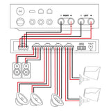 Audioflow 4 Way Smart Speaker Switch Accessories Audioflow 