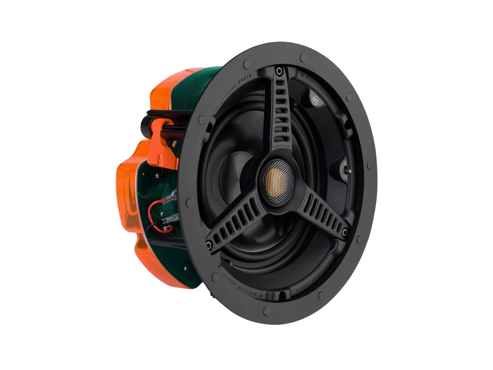 Bluesound Powernode Edge + Monitor Audio C165 6.5" Ceiling Speakers In Ceiling Speaker Systems Bluesound / Monitor Audio 