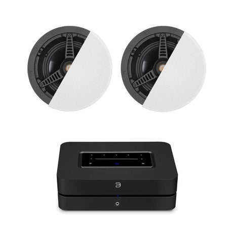Bluesound Powernode + Monitor Audio C165 6.5" Ceiling Speakers In Ceiling Speaker Systems Bluesound / Monitor Audio 