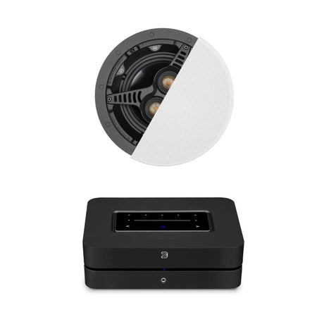 Bluesound Powernode + Monitor Audio C165-T2 6.5" Stereo Ceiling Speaker In Ceiling Speaker Systems Bluesound / Monitor Audio 