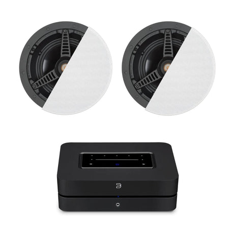 Bluesound Powernode + Monitor Audio C180 8" Ceiling Speakers In Ceiling Speaker Systems Bluesound / Monitor Audio 
