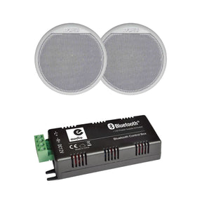 e-audio Bluetooth Amplifier + Apart CMAR5 5" Sauna Ceiling Speakers (Pair) In Ceiling Speaker Systems e-audio / Apart 