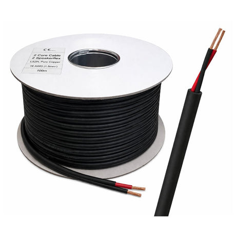 Flex Audio 16/2 Outdoor Speaker Cable - 2 Core - LSZH Cables Flex Audio 