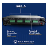 Juke Audio 6-8 Zone Amplifier with W-Fi, Airplay 2 & Bluetooth Amplifiers Juke Audio 