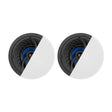 Lithe Audio 4” Active Bluetooth Ceiling Speakers In Ceiling Speaker Systems Lithe Audio Pair (Master + Slave) 