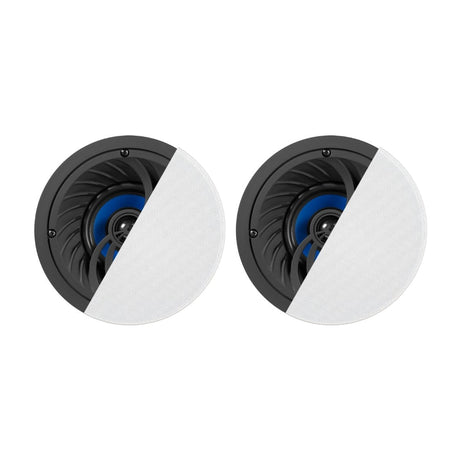 Lithe Audio 4” Active Bluetooth Ceiling Speakers In Ceiling Speaker Systems Lithe Audio Pair (Master + Slave) 
