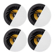 Lithe Audio 4 x Bluetooth Ceiling Speakers (2 Master & 2 Passive) In Ceiling Speaker Systems Lithe Audio 