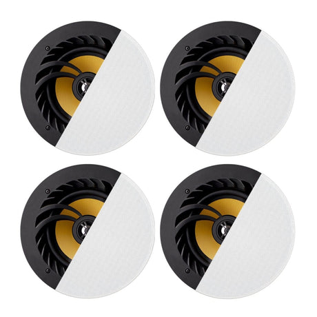 Lithe Audio 4 x Bluetooth Ceiling Speakers (2 Master & 2 Passive) In Ceiling Speaker Systems Lithe Audio 
