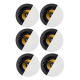Lithe Audio 6 x Bluetooth Ceiling Speakers (3 Master & 3 Passive) In Ceiling Speaker Systems Lithe Audio 