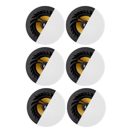 Lithe Audio 6 x Bluetooth Ceiling Speakers (3 Master & 3 Passive) In Ceiling Speaker Systems Lithe Audio 