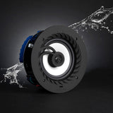 Lithe Audio 6.5" IP44 Bathroom Bluetooth Ceiling Speaker In Ceiling Speaker Systems Lithe Audio 