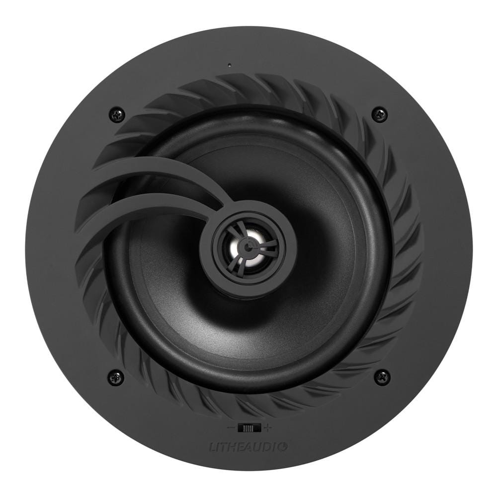 Lithe Audio 6.5" Shallow Depth Ceiling Speaker - Passive In Ceiling Speakers Lithe Audio Single 