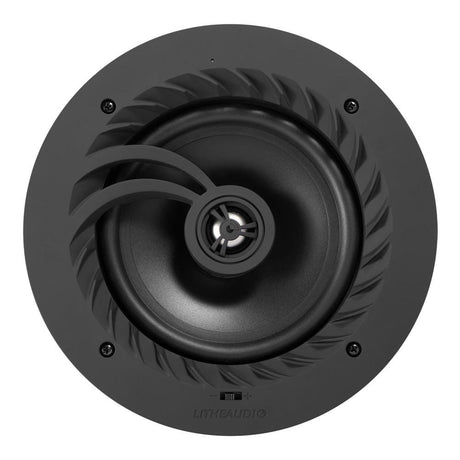Lithe Audio 6.5" Shallow Depth Ceiling Speaker - Passive In Ceiling Speakers Lithe Audio Single 