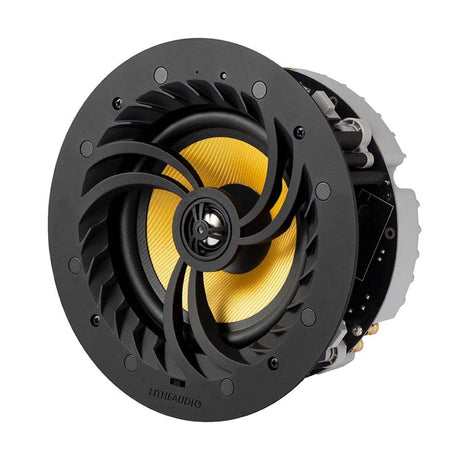 Lithe Audio 6.5" Wi-Fi Ceiling Speaker with Airplay 2 & Bluetooth In Ceiling Speaker Systems Lithe Audio Single (Master) 