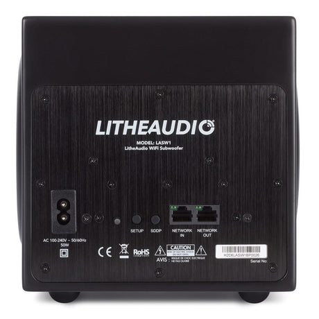 Lithe Audio 6.5" Wi-Fi Ceiling Speakers & Subwoofer Bundle In Ceiling Speaker Systems Lithe Audio 