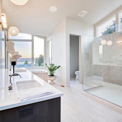 Lithe Audio Bedroom + En-Suite Bluetooth Ceiling Speaker System In Ceiling Speaker Systems Lithe Audio 