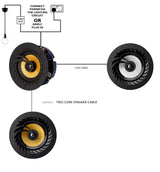 Lithe Audio Bedroom + En-Suite Bluetooth Ceiling Speaker System In Ceiling Speaker Systems Lithe Audio 