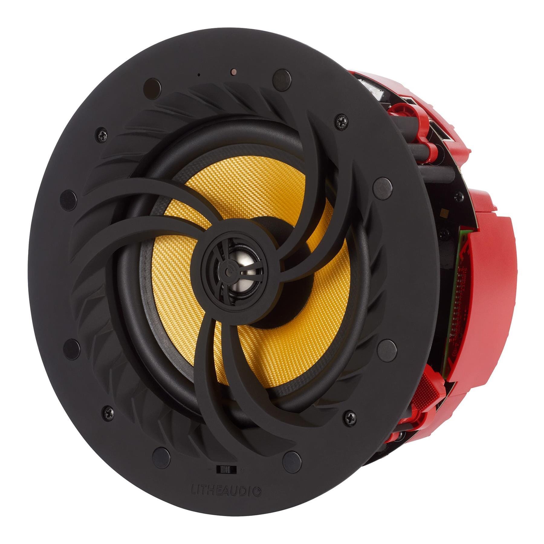 Lithe Audio Pro Series Wi-Fi Ceiling Speaker with Airplay 2 & Bluetooth In Ceiling Speaker Systems Lithe Audio Single (Master) 