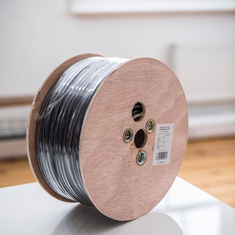 Mercury 100V 2 Core Speaker Cable - 2 x 1.15mm - 100m Cables Mercury 