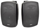 [OPEN BOX] Adastra BH6 Weather Resistant 6.5" Outdoor Speakers (Pair) Open Box Adastra Black 