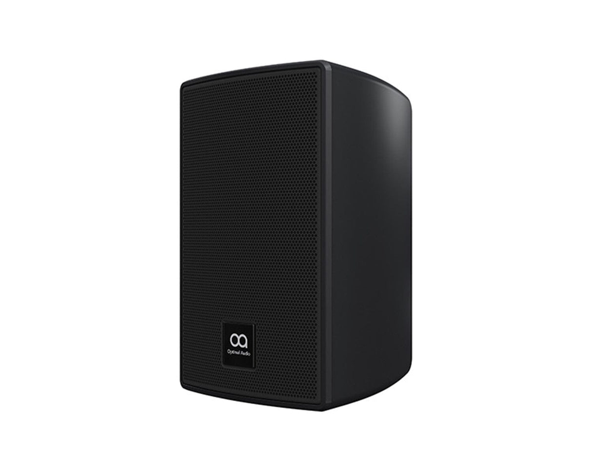 Optimal Audio Cuboid 3TX 3" Wall Mounted Speaker with Transformer 100V Speakers Optimal Audio Black 