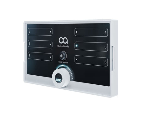 Optimal Audio ZonePad 1 Single Zone Wall Controller Commercial Audio Accessories Optimal Audio 