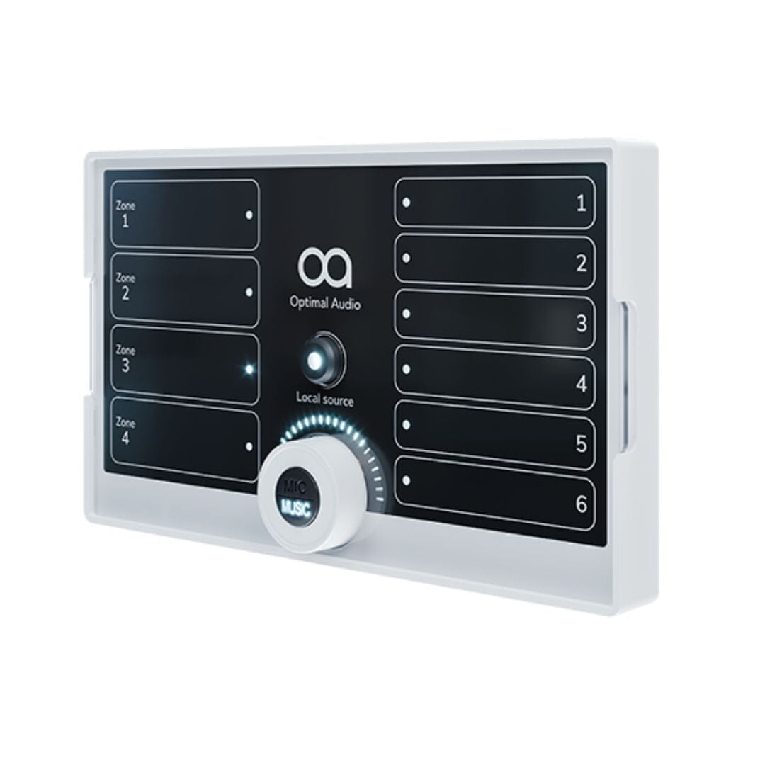 Optimal Audio ZonePad 4 Four Zone Wall Controller Commercial Audio Accessories Optimal Audio 